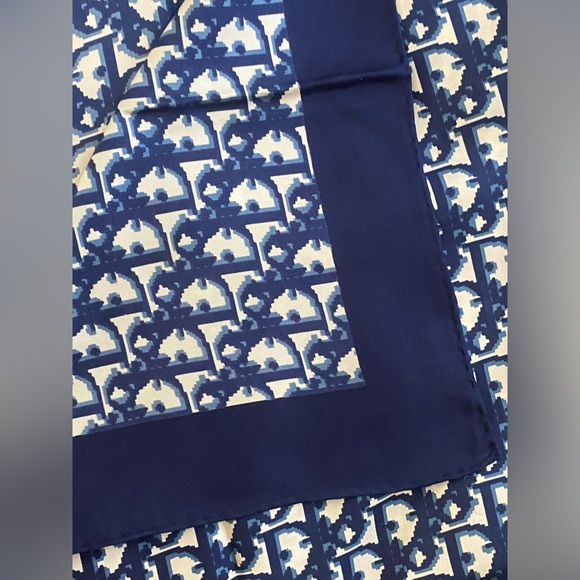 MITZAH DIOR OBLIQUE SILK NECKERCHIEF - Picture 8 of 11